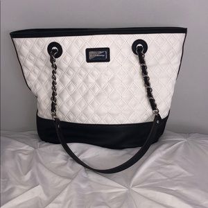 Authentic Liz Claiborne Black And White Bag
